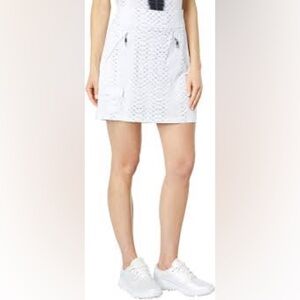 NEW JAMIE SADOCK $89 Habu Snake Print 8 Golf Skort Skirt Shorts sunsense UPF